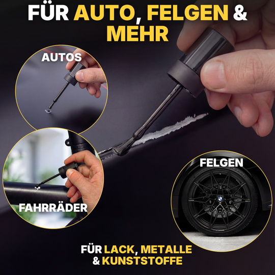 Lackstift Schwarz Matt