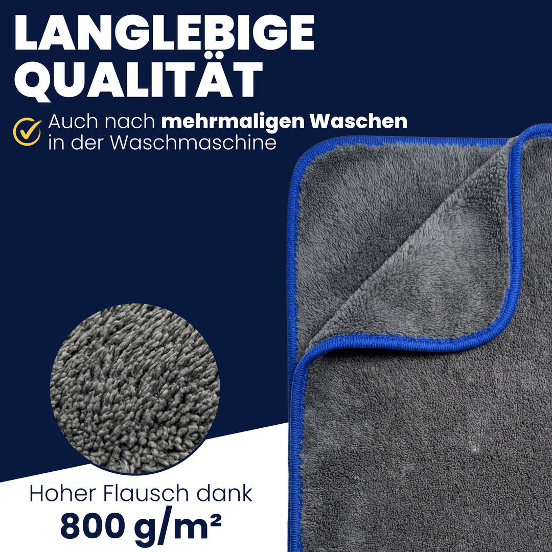 Saugstarke Mikrofasertücher 800 GSM