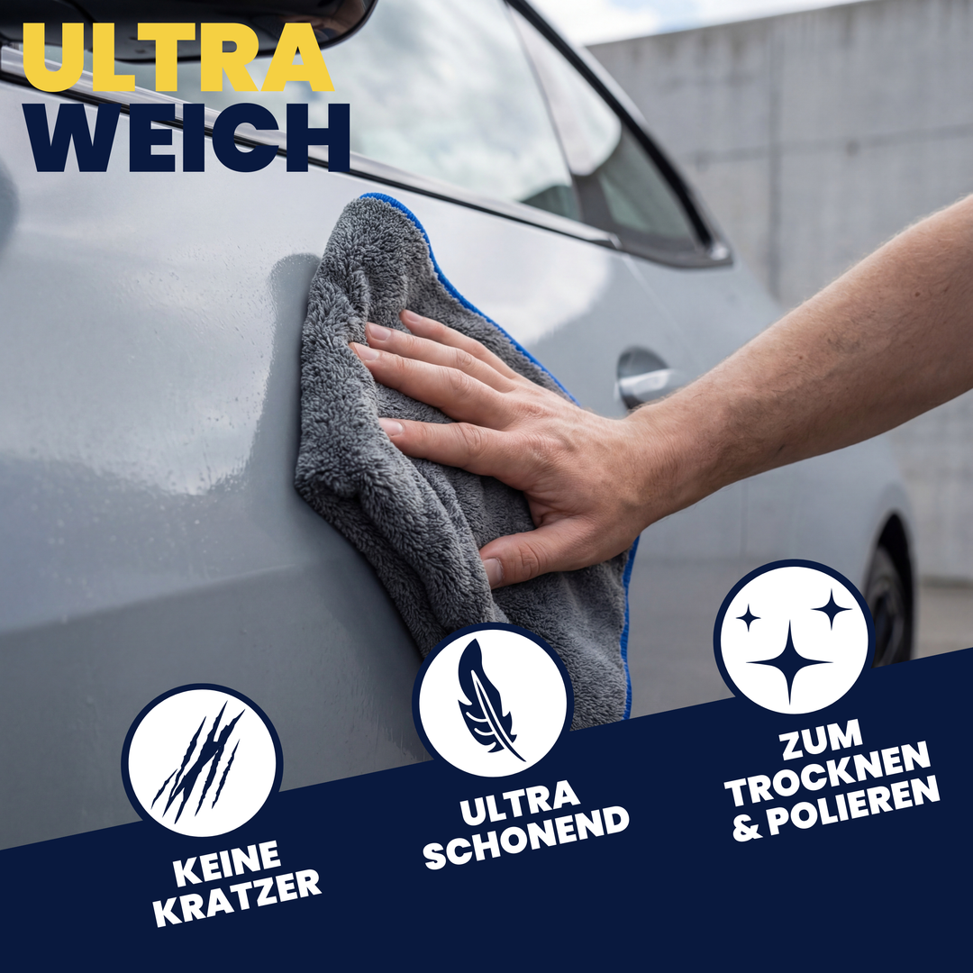 Saugstarke Mikrofasertücher 800 GSM