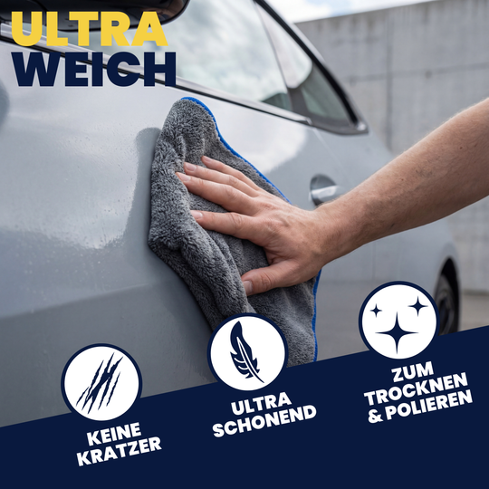 Saugstarke Mikrofasertücher 800 GSM
