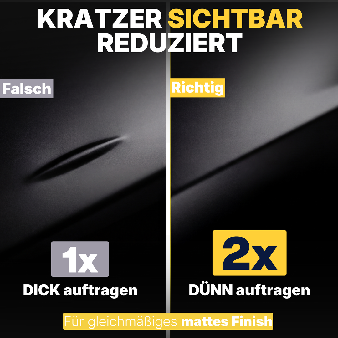 Lackstift Schwarz Matt