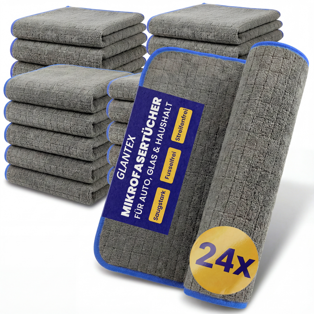 24x Allrounder Mikrofasertücher 380GSM