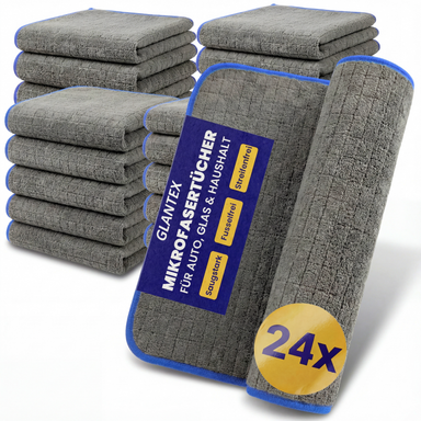 24x Allrounder Mikrofasertücher 380GSM